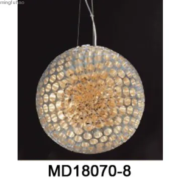 Wire blossom flower decoration aisle pendant lamp