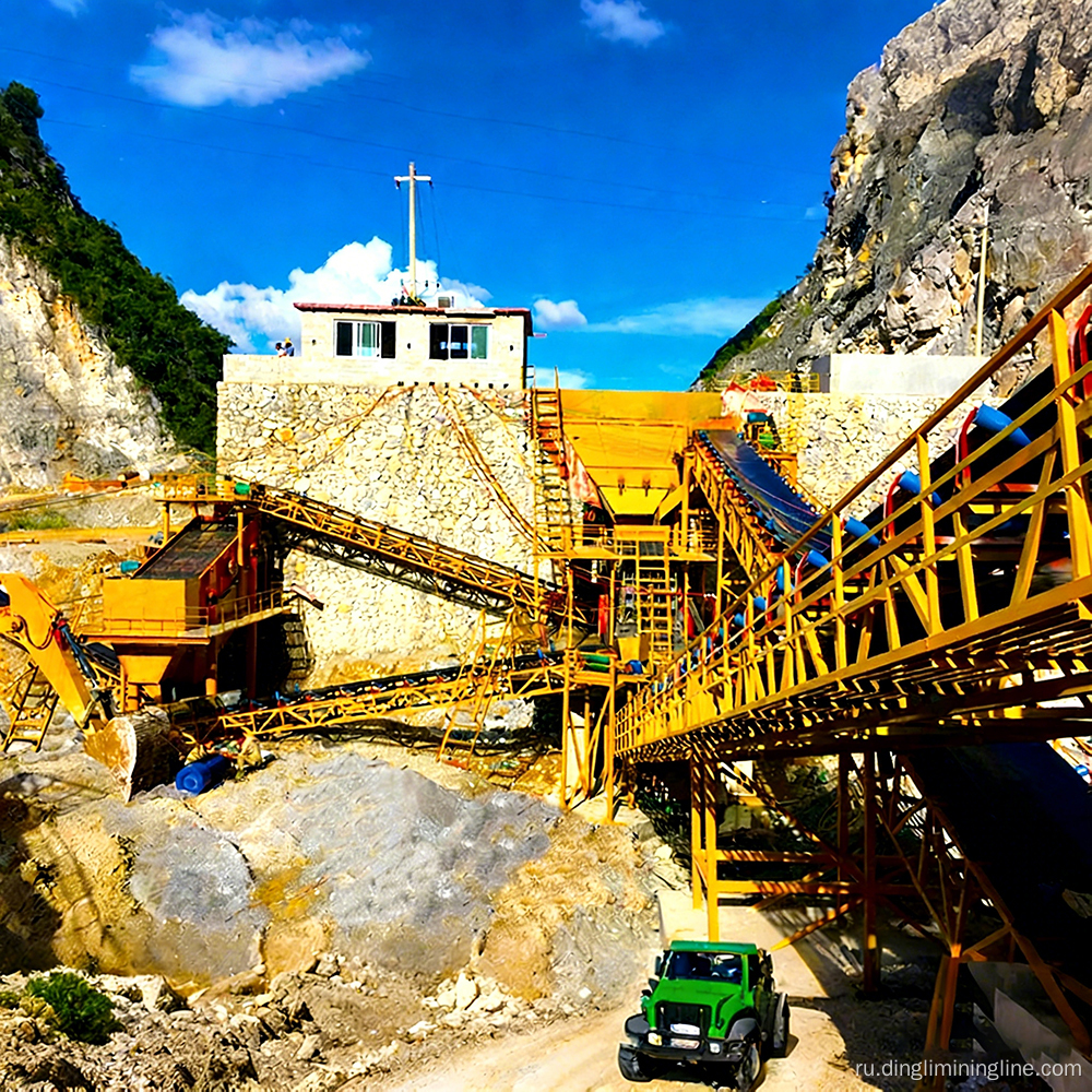 Глобальная адаптируемая линия агрегатов производительностью 500 тонн в час