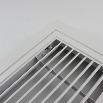 Ventilação de alumínio HVAC Retorno Air Grade de ventilação articulada