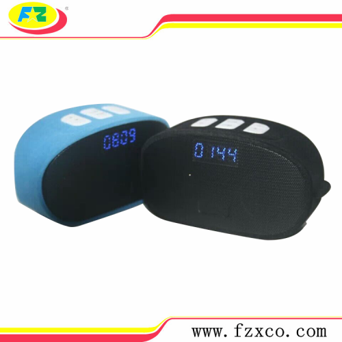 FM LED Bluetooth Speaker with Alarm Mode