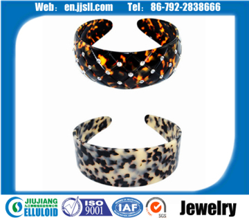 Finished product celluloid sheet for headband material