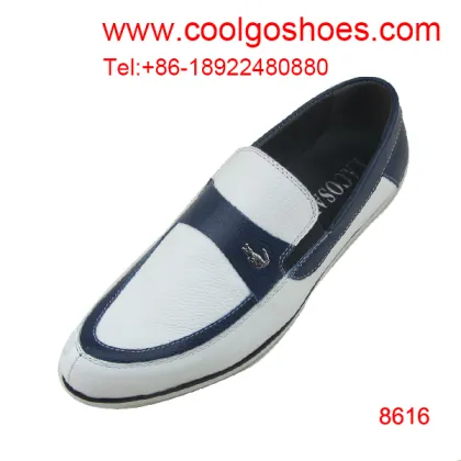 Collection leather men shoes