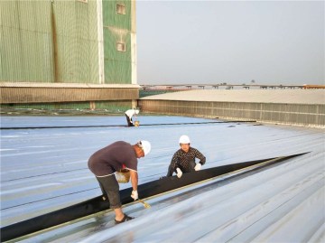 Iron sheet heat reflective waterborne coating engineering