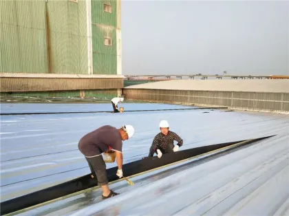 Iron sheet heat reflective waterborne coating engineering