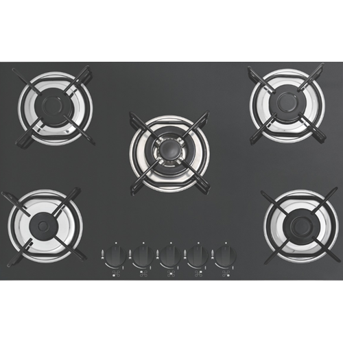 Placas de cocina de gas LPG 5 Burner