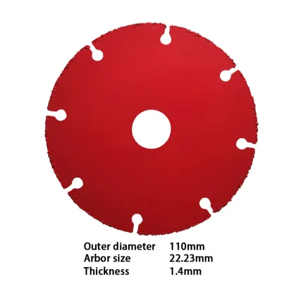 DEYI DEYI 115mm*22.23mm Tungsten Grit Saw Blade for Wood Vacuum Brazed Process