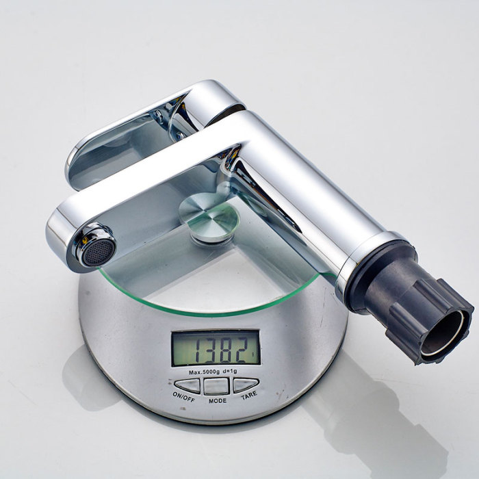 Sleek Zinc Alloy Basin Mixer with Single Handle