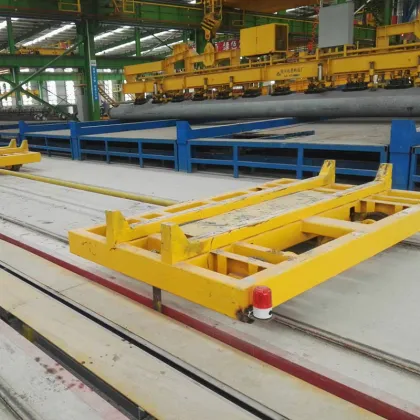 High Performance Motorized Shuttle Car for Industrial Use