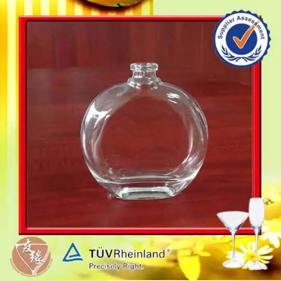 Custom design 50ml glass perfume bottles empty miniature