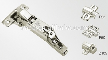Angle hinge clip on