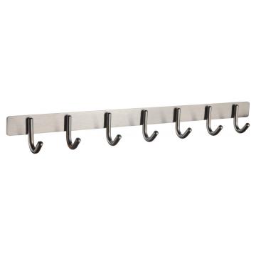 Nickel Brushed Double Robe Hook