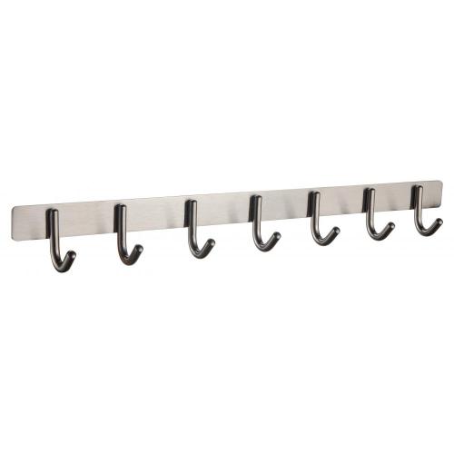 Nickel Brushed Double Robe Hook