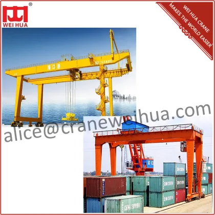 Weihua Crane Port Lifting Container Gantry Crane for Sale