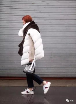 women solid 100% polyester puffer jacket