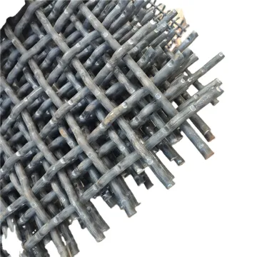 65Mn Vibrating Crimped Woven Wire Screen Mine Sieve Mesh