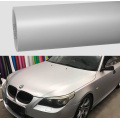 matte film silver car wrap vinyl