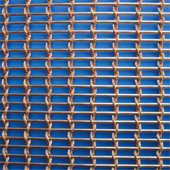 Stainless Crimped Wire Mesh Screen for Decoration