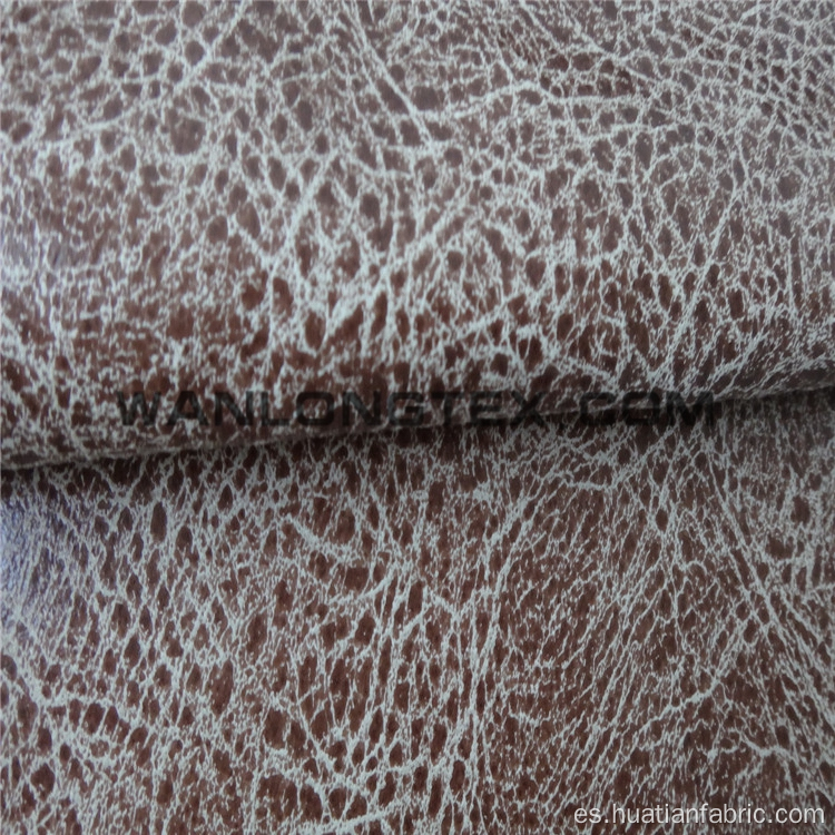 Wholesale Tela de la cubierta del sofá de cuero sintética