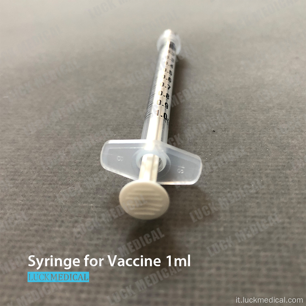 Siringa per vaccino da 1 ml per Covidio