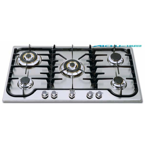 70cm Stainless Steel Hob Sunflame Cooktop In India With 5 Burners Manufactory