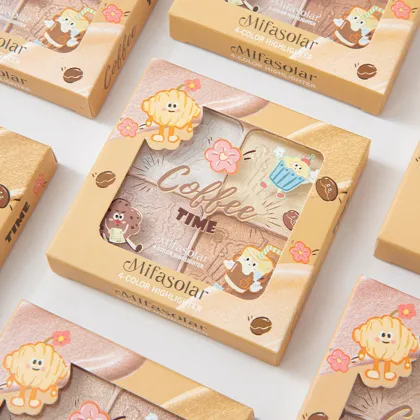 Vegan Glow Face Cosmetics Highlighter Palette