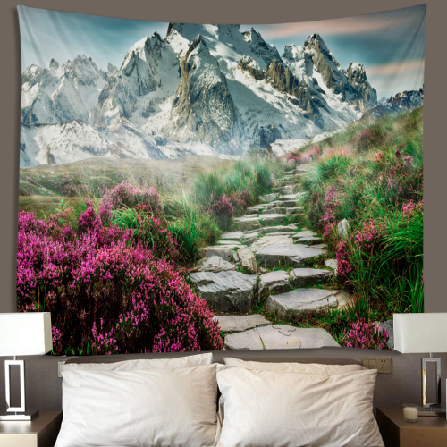 MOQ 50 3D Digital Printed Custom Wall Tapestry