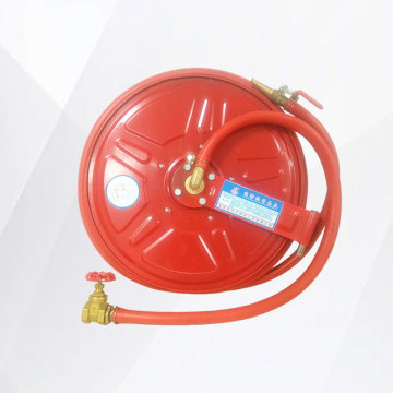 Carretel de mangueira compacto para casa e oficina