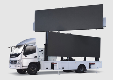Outdoor Waterproof Moving Truck LED Display