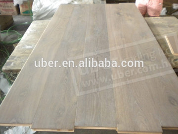 New smoked Grey Oiled Oak(European White Oak) Engineered Flooring