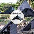 Tienda de mochila para acampar impermeable de 3 estaciones de 3 estaciones