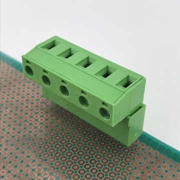 5 poles 7.62 pitch straight pluggable terminal block