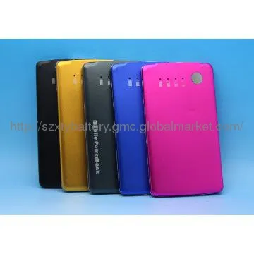 Aluminum metal shell 3,500 mAh battery charger power bank