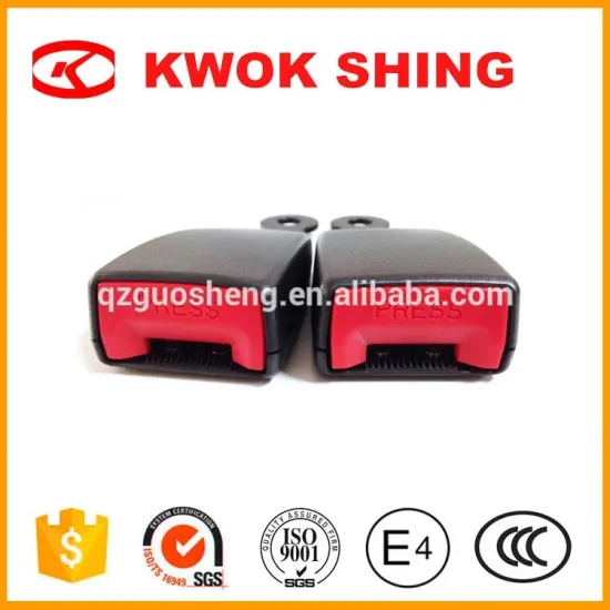 Universal car seat belt buckle