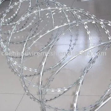 Galvanized Razor Barbed Wire
