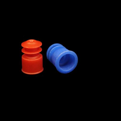 Flange Type Colorful Test Tube Stoppers Diam.13mm