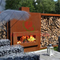 Corten Steel Outdoor Fire Pit: A Propane-Fueled Family Gathering Hub