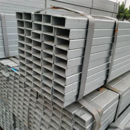 Q235 Galvanized Steel Rectangular and Square Pipe Tube
