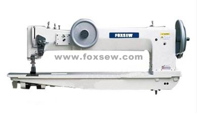 Long Arm 2-Needle Compound Feed Extra Heavy Duty Lockstitch Sewing Machine