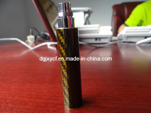 Carbon Copper EGO Battery Holder/ Carbon E Cigarette Tank/EGO Battery with Carbon Fiber Tube (JXYZ013)