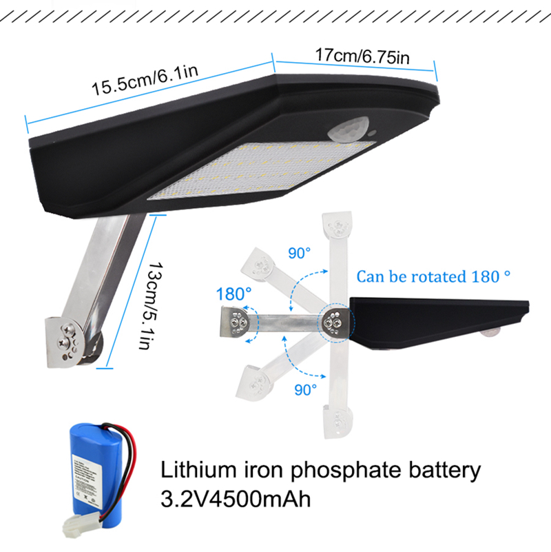 Adjustable Solar Led Street Light