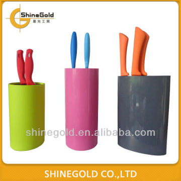 round knife block