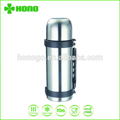 1000ml Popular newest stainless steel double wall insulation travel pot