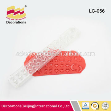 Fondant decoration embossing cutter
