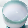 Q're Frosted Crystal Singing Bowl Crystal Bowl Sound Bath