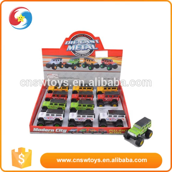 Promotional custom children diecast truck mini metal car toy