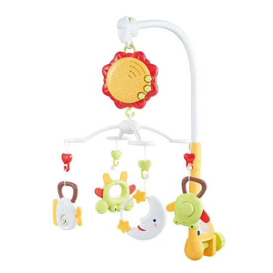Multifunctional Musical Sensory Toys for Baby Cribs