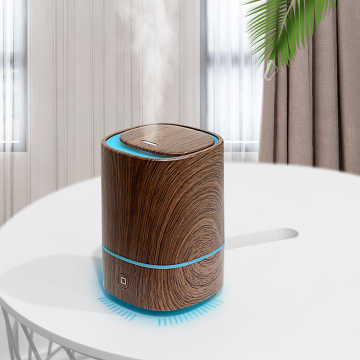 AromaNano Mini Wooden Aromatherapy Machine: Custom Essential Oil Diffuser & Humidifier