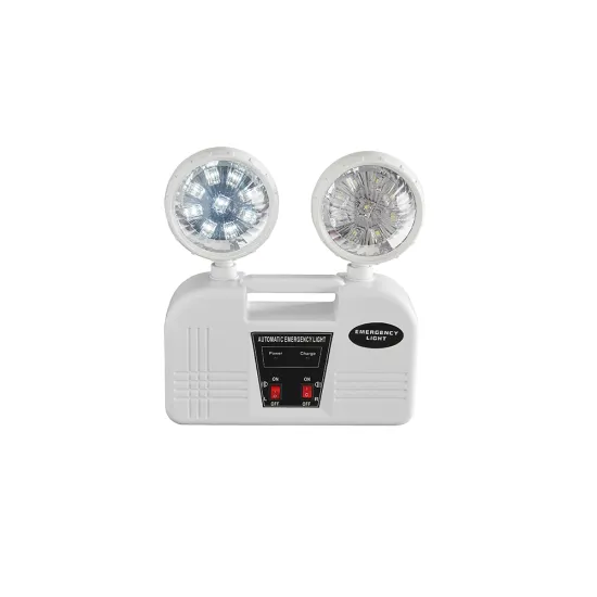 2x3W LED Twin Spot Emergency Light with Battery