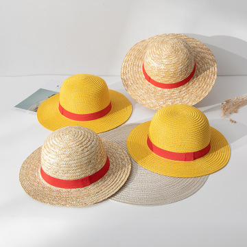 3033 Wholesale Luffy Women's Cartoon Straw Hat