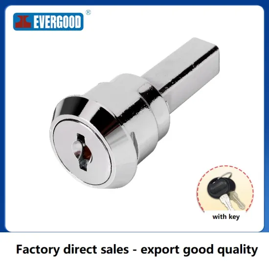 Zinc alloy cabinet door locks display cabinets